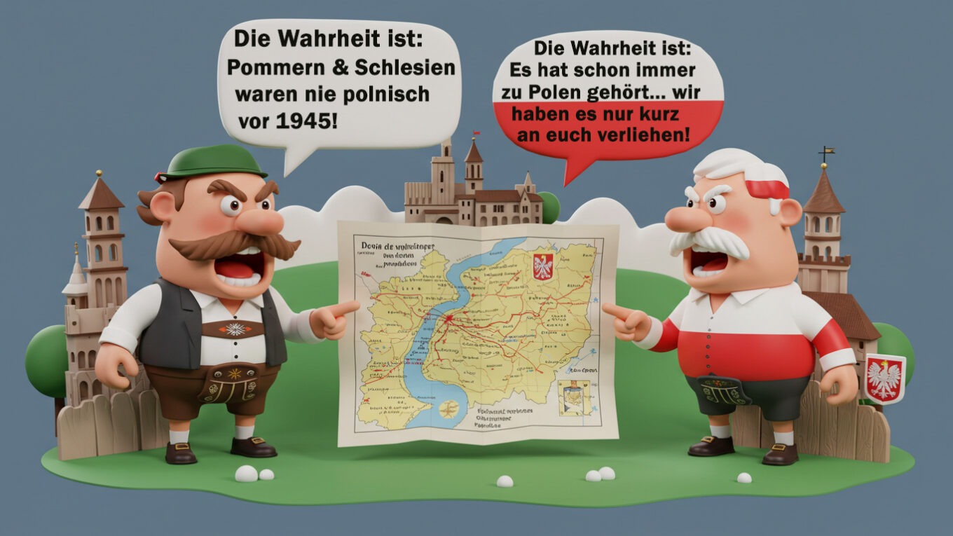 Die wahrheit ueber pommern und slesien