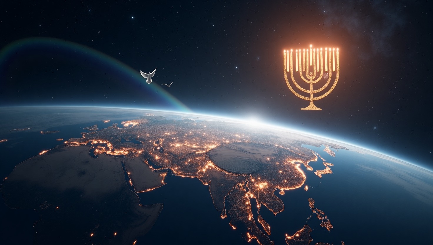 Eine welt unter jüdischem himmel (vision)