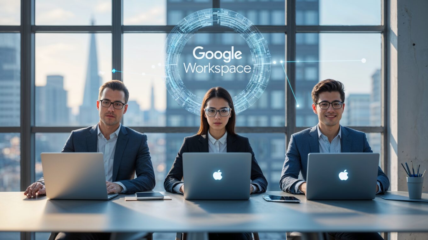 Google workspace im büro