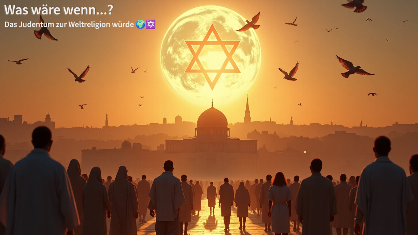 Was wäre wenn.. judentum weltreligion wäre (vision)