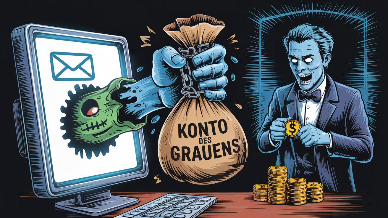Die zombie mail und das betreute konto des grauens