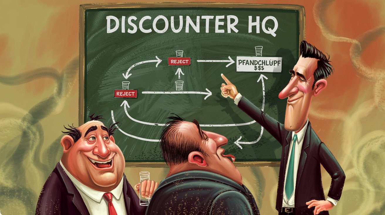 Discounter pfandflaschen schlupfloch