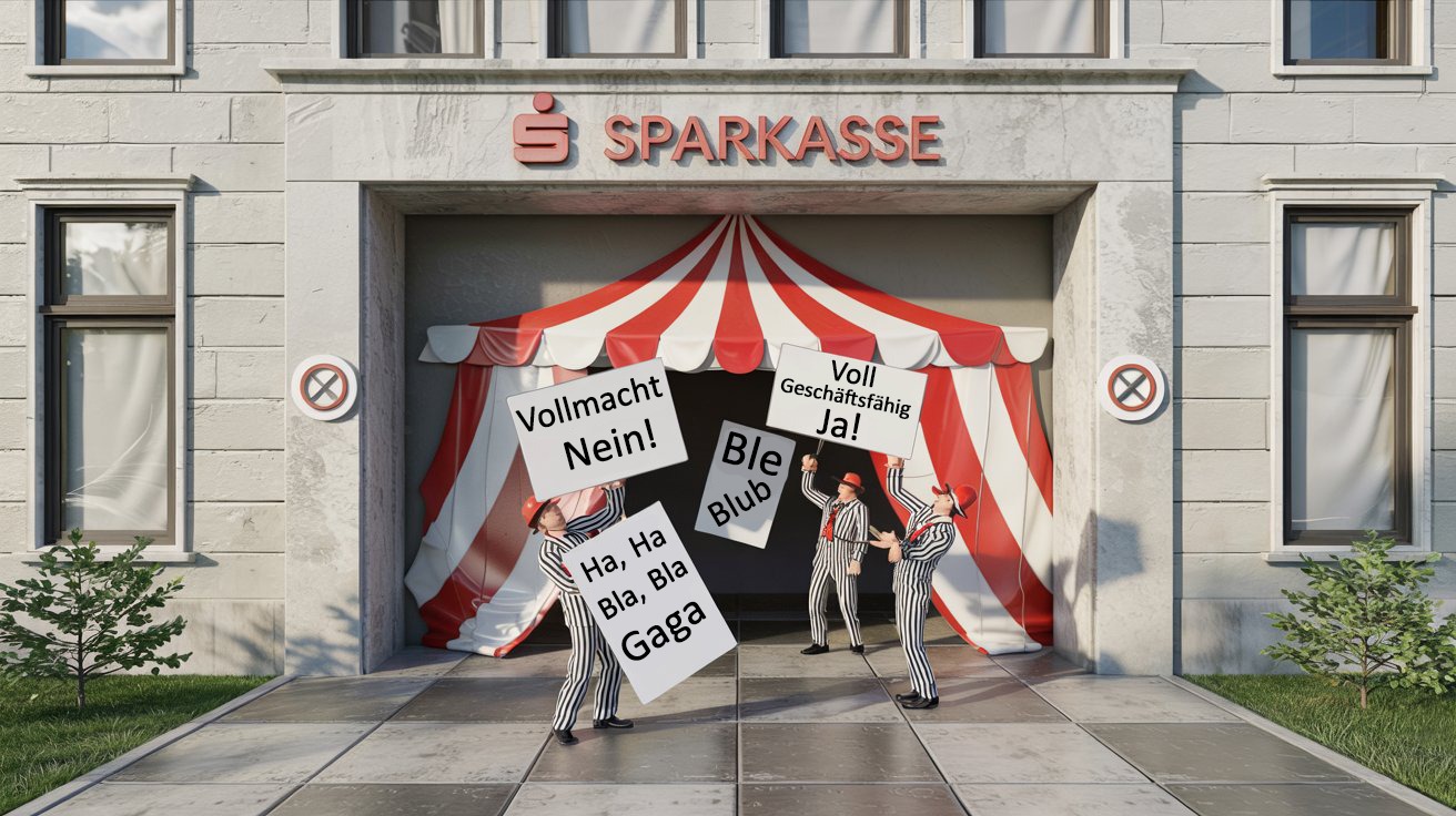 Willkommen im irrenhaus der sparkasse nürnberg