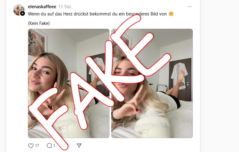 Elenaskaffeee fake profil