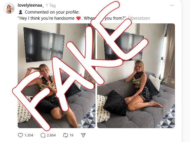 Lovelyleenaa fake profil