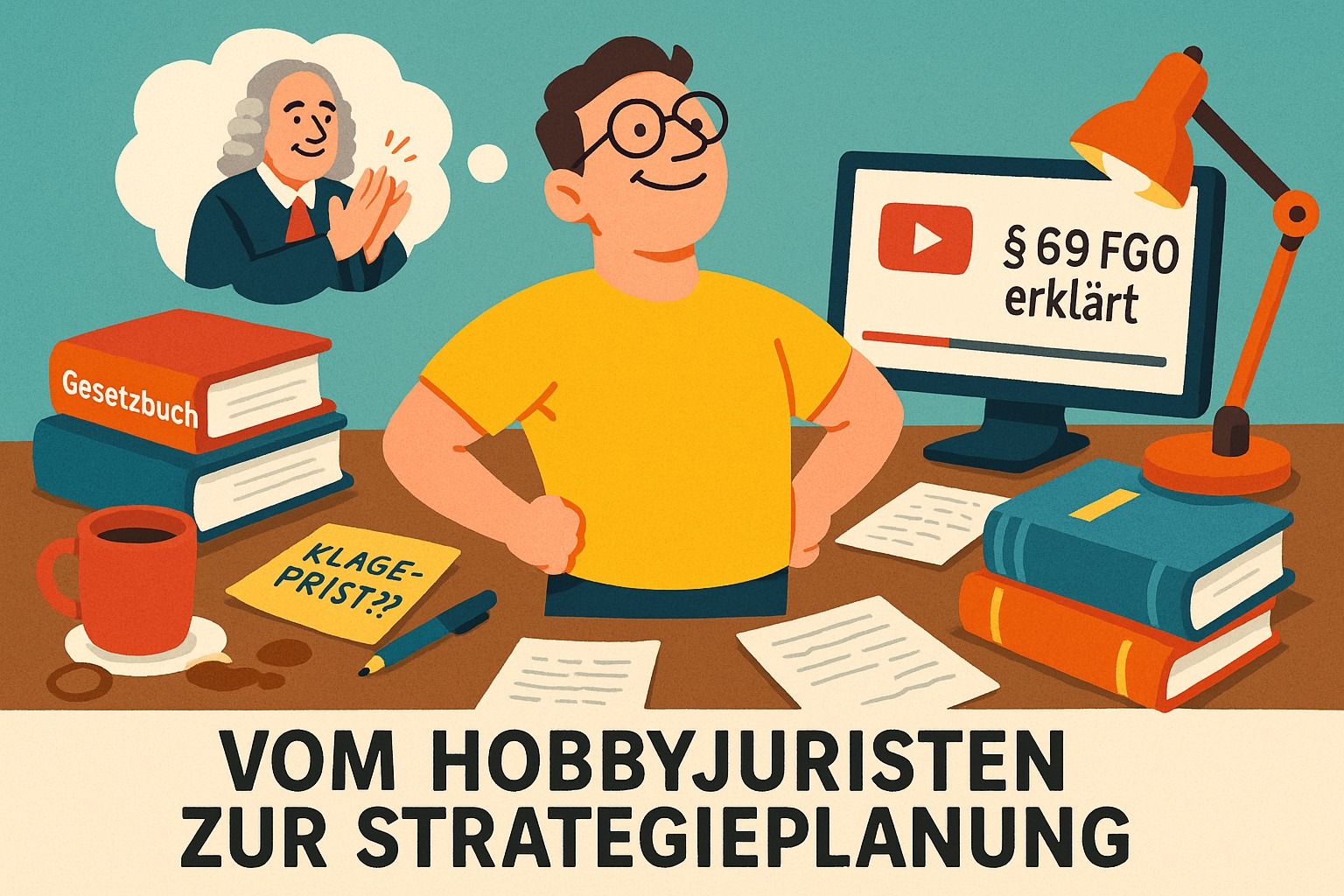 Hobbyjurist wird steuerberater