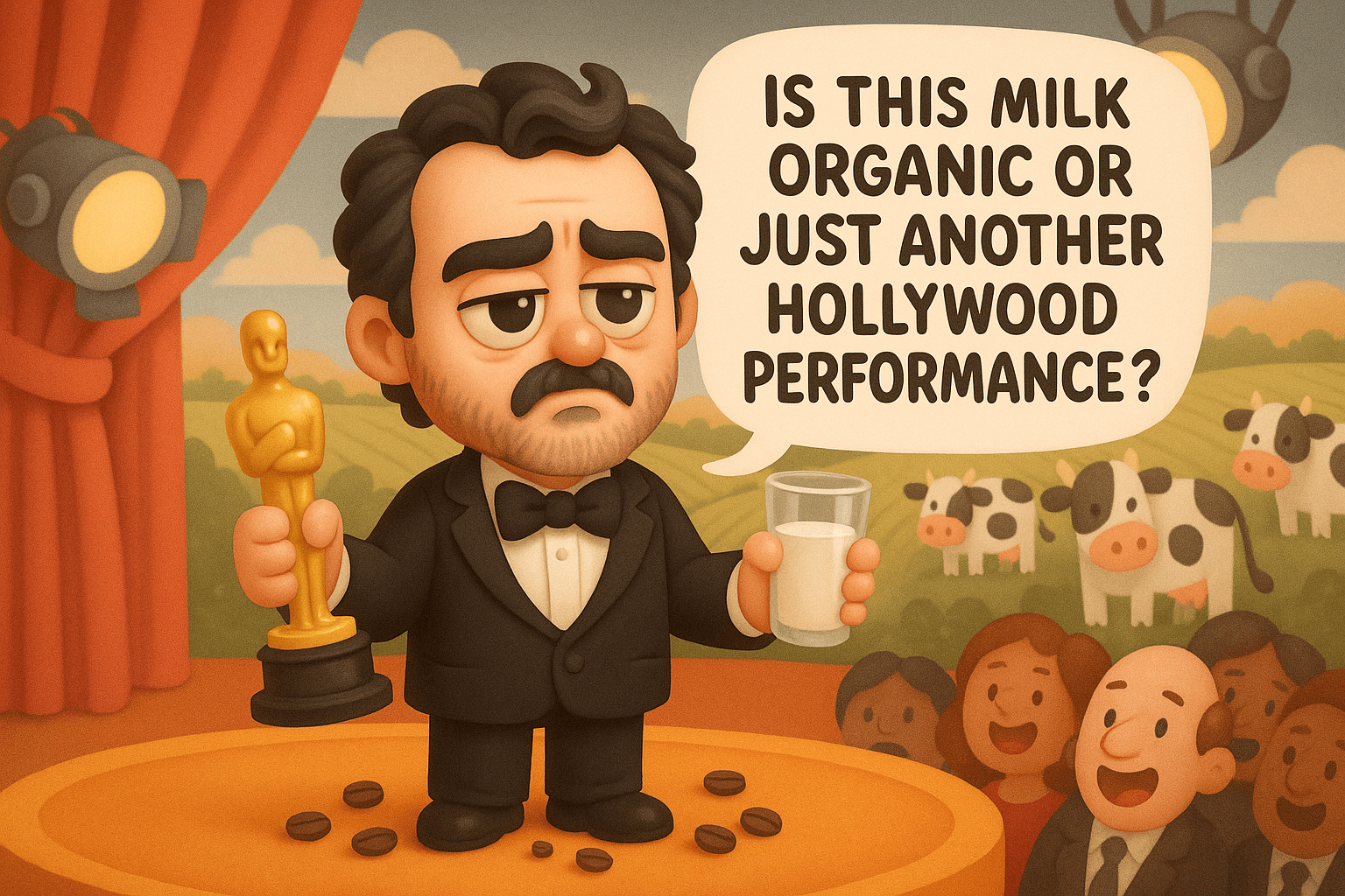 Joaquin phoenix der keine ahnung von milch hat