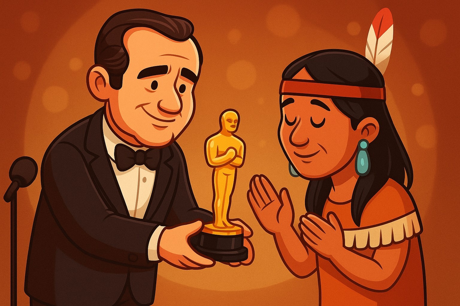 Marlon brando thx for american native