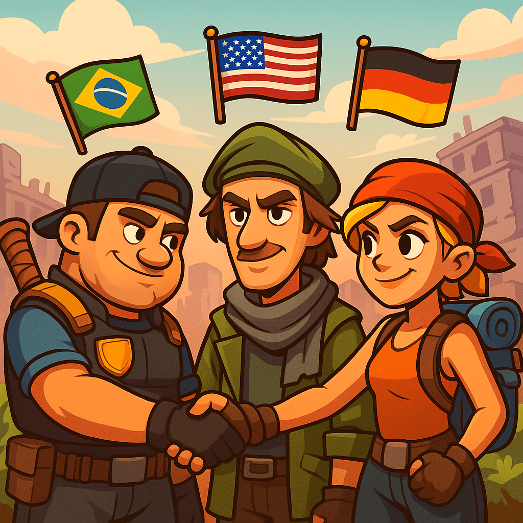 Allianzen und teamplay zusammenhalt in der apokalypse