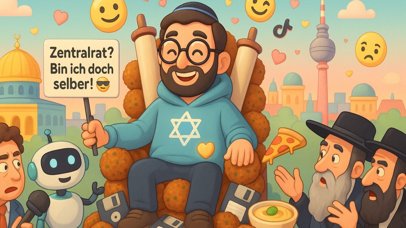 Ich bin selbst mein zentralrat jewish joyful satire