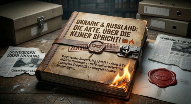 Brennende Akte zwischen den Fronten